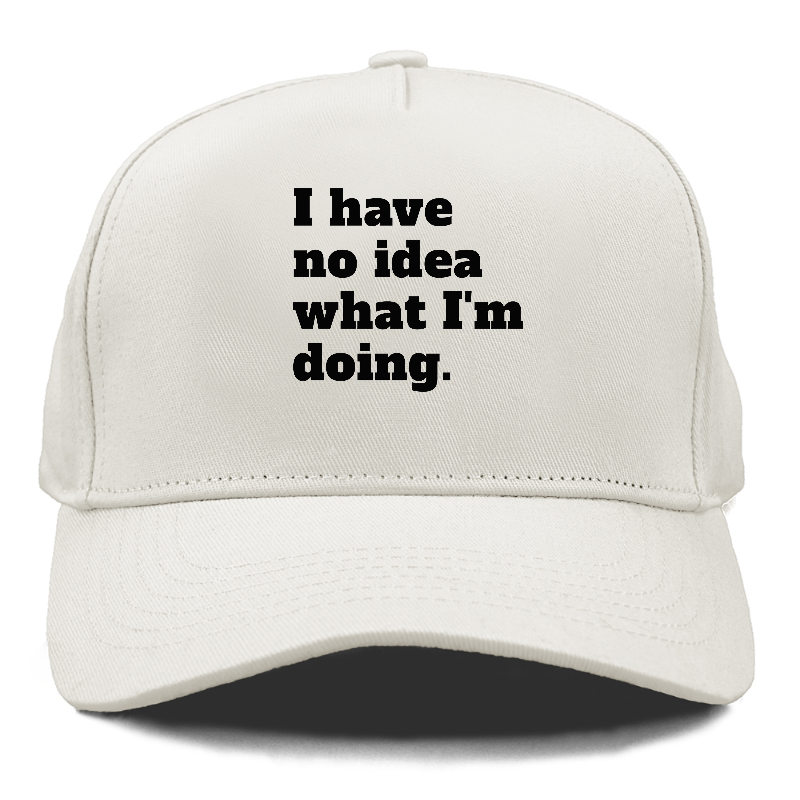 i have no idea what i'm doing Hat