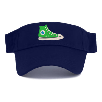 Retro 80s Converse Shoe Green Hat