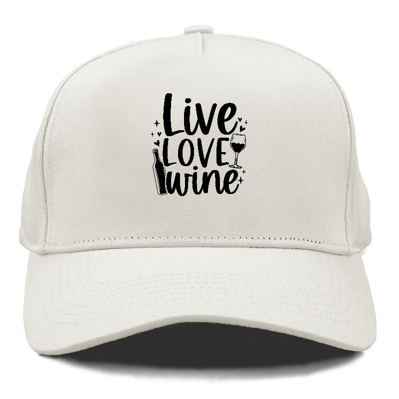 live love wine Hat