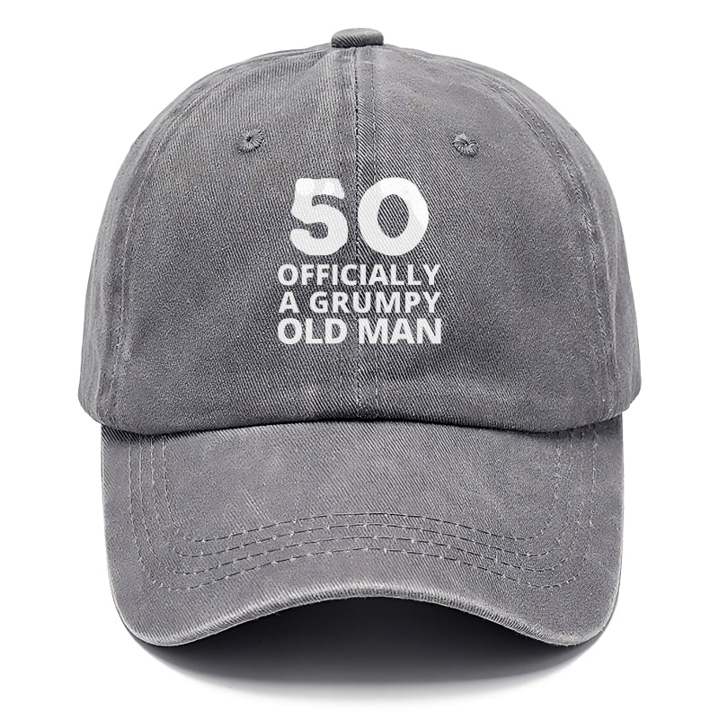 50 OFFICIALLY A GRUMPY OLD MAN Hat