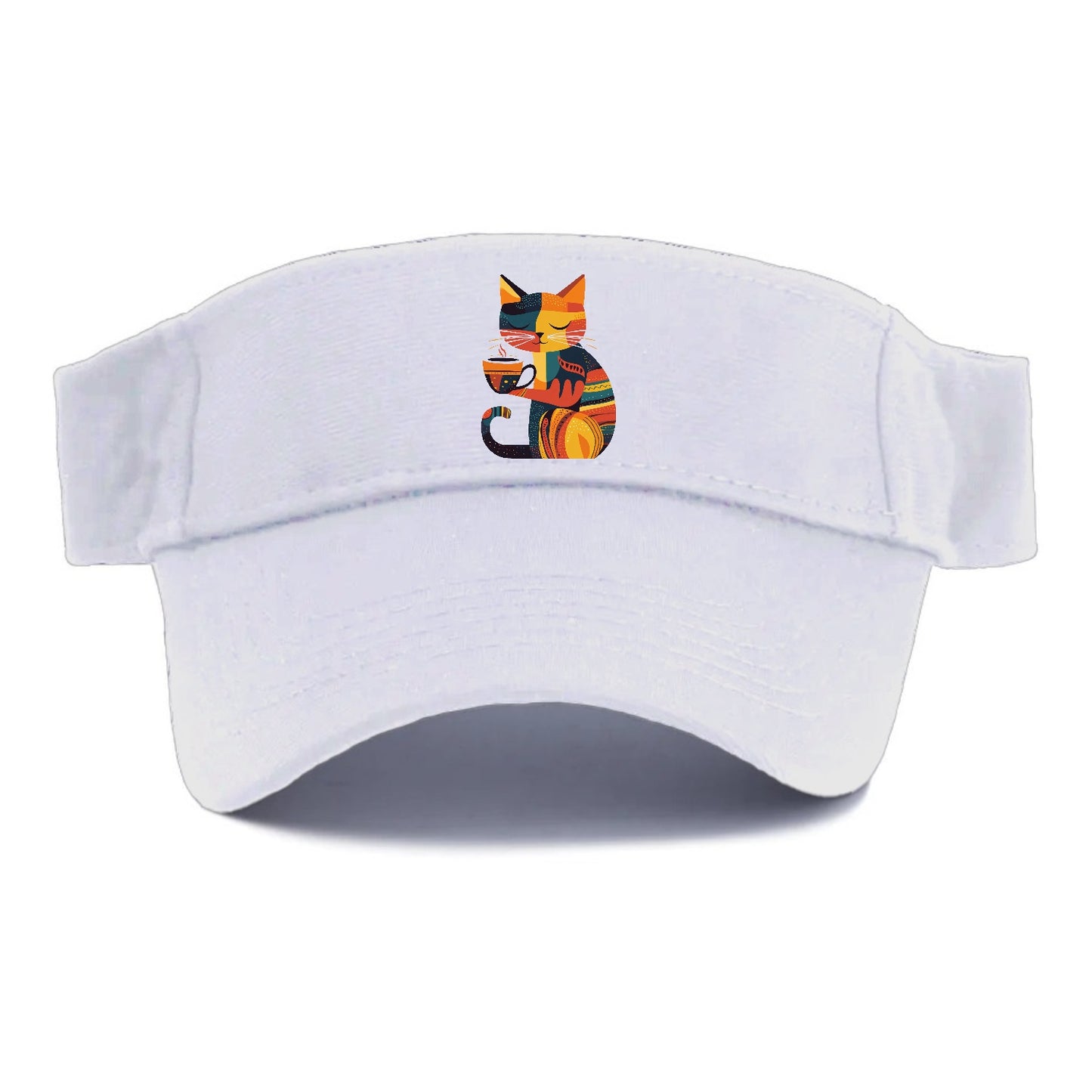 Coffee Time Cat Hat