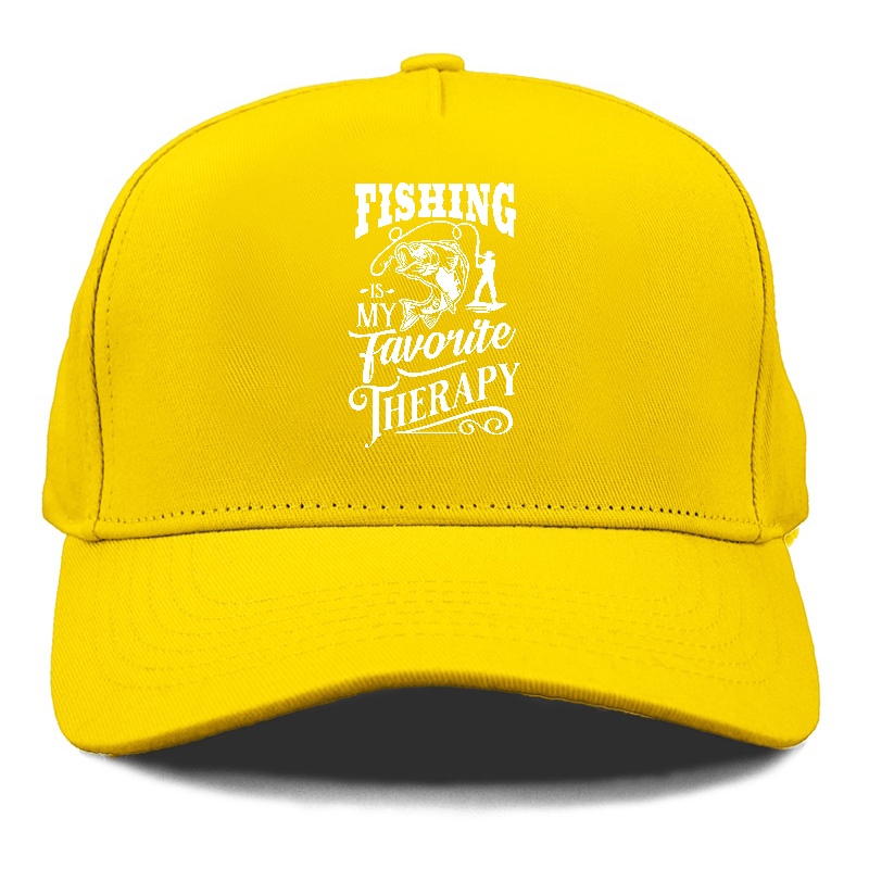 Fishing is my favorite therapy Hat