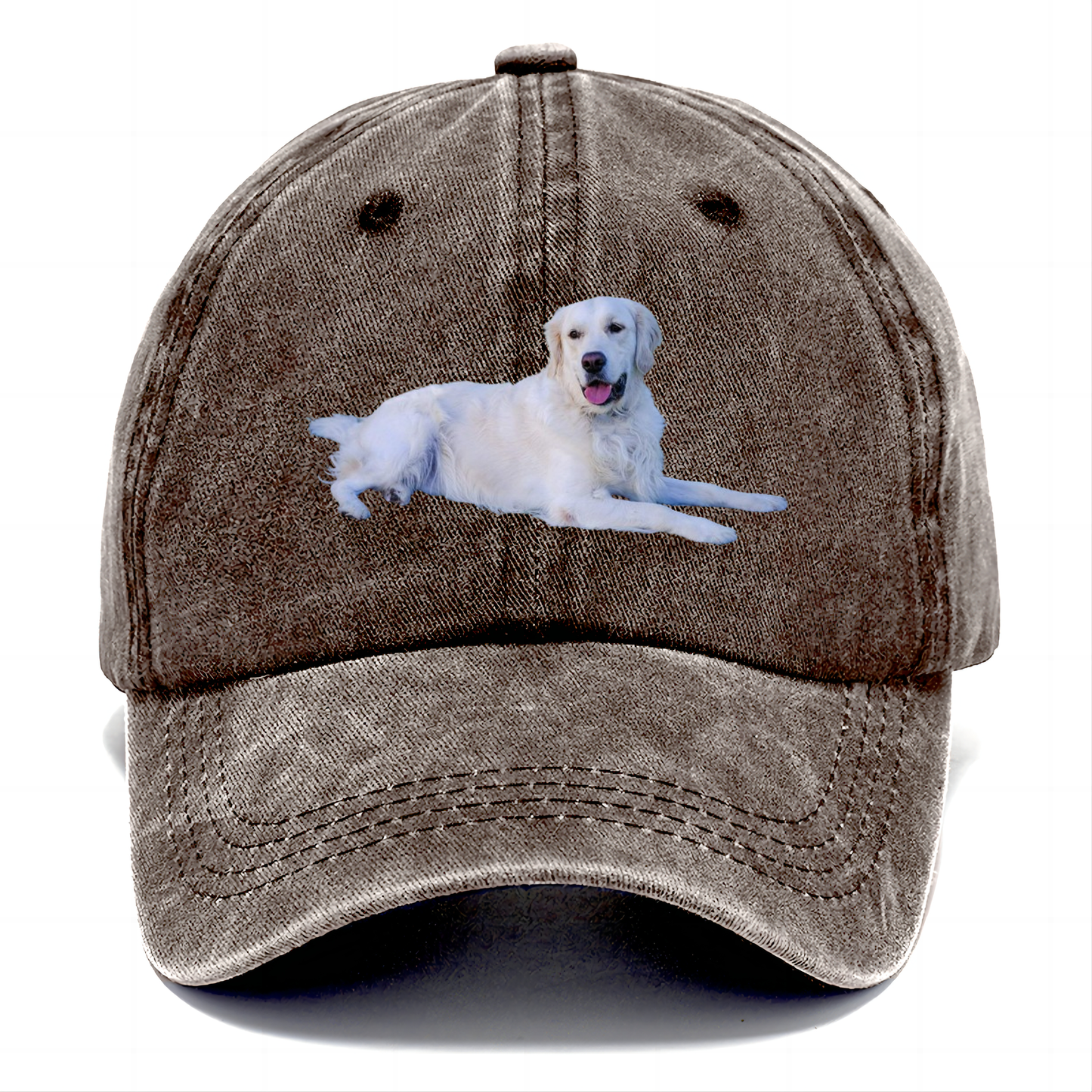 Gorra clásica Golden Retriever acostado