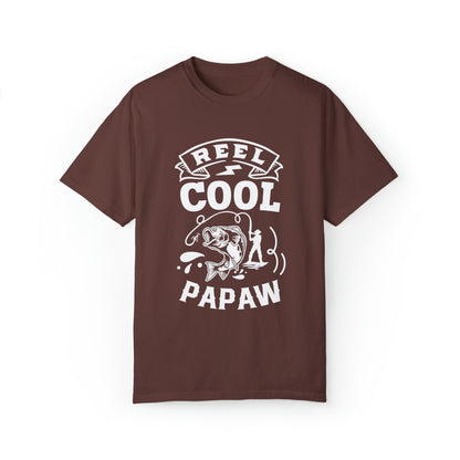 "Reel Cool Papaw: Embrace the Outdoors with Style" T-Shirt