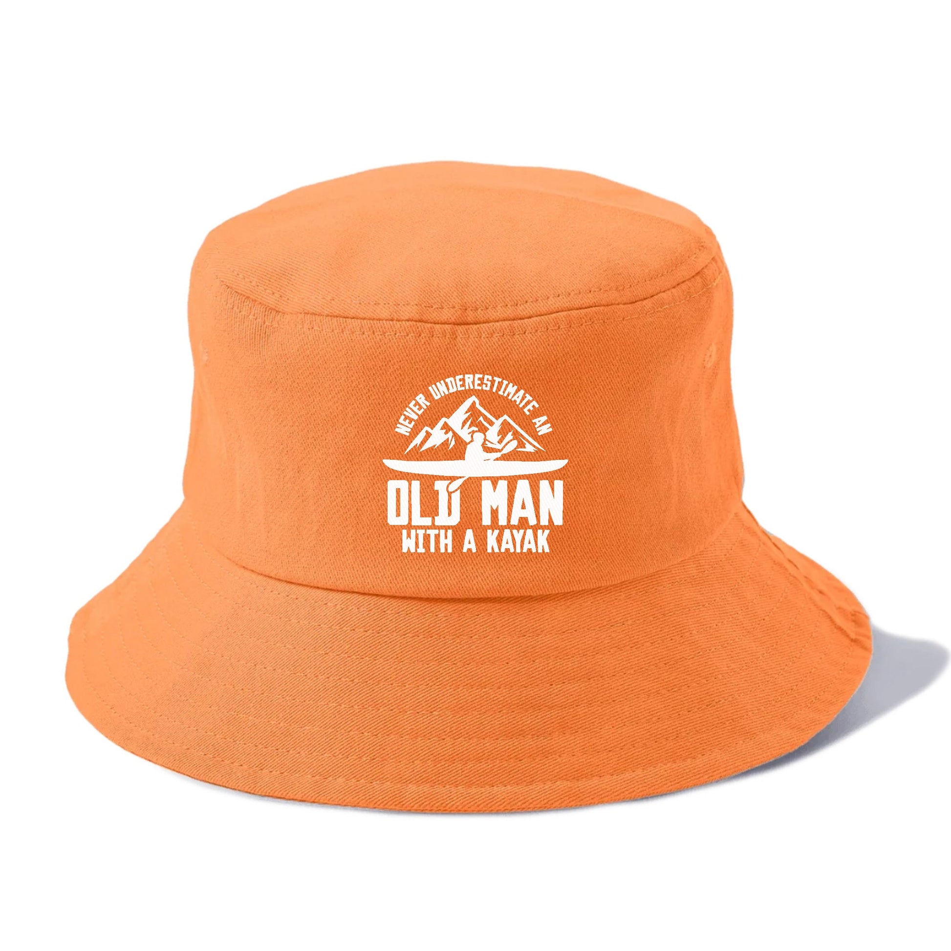 Never Underestimate An Old Man With A Kayak!! Bucket Hat – Pandaize