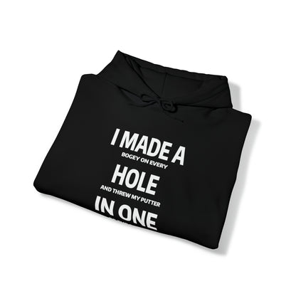 Putt It Behind You: The Hooded Sweatshirt for Letting Go of Mistakes