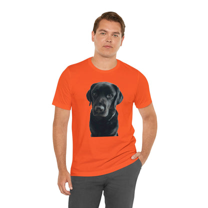 Camiseta de manga corta Black Labradors Unisex Jersey