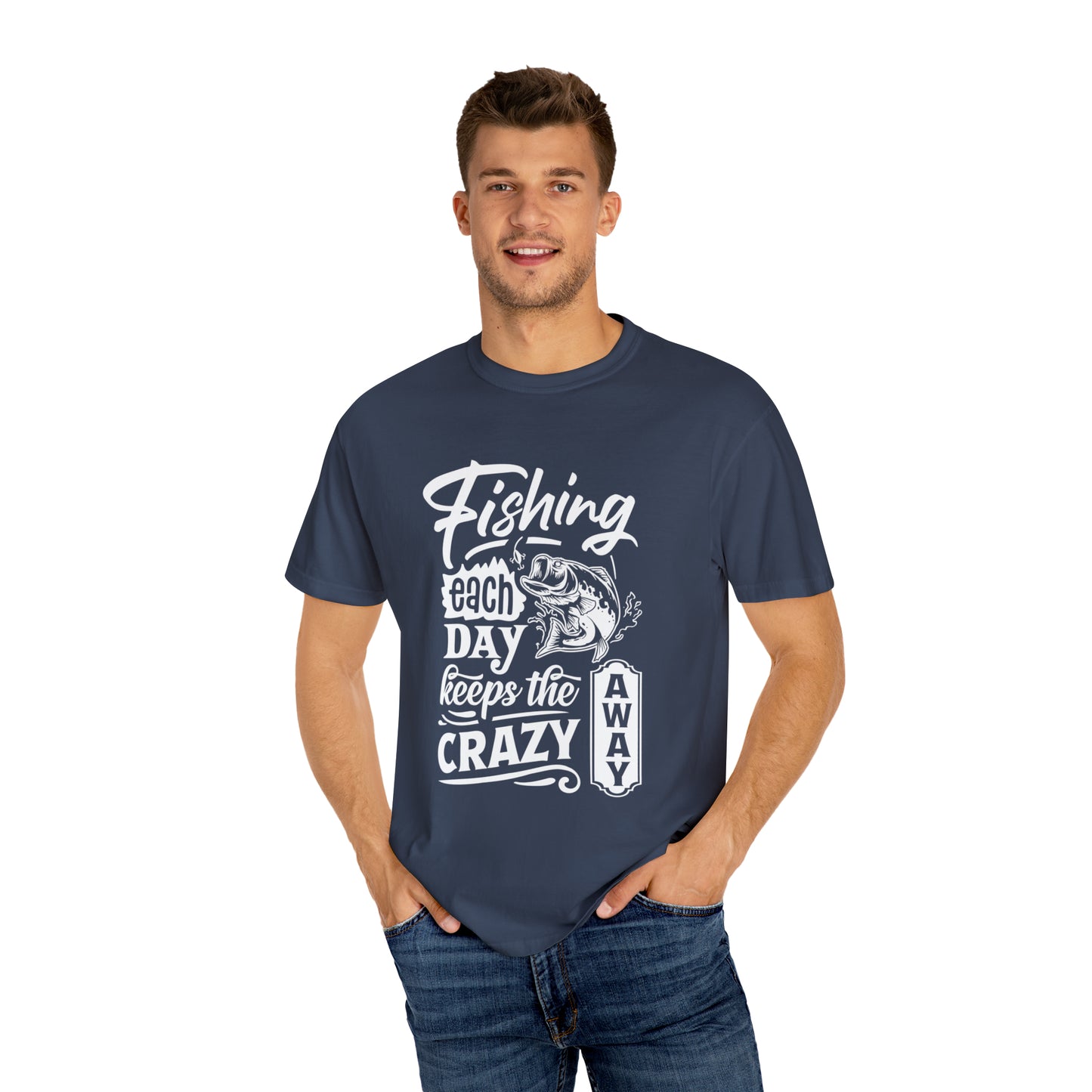 Stay Sane with Daily Fishing Adventures T-shirt