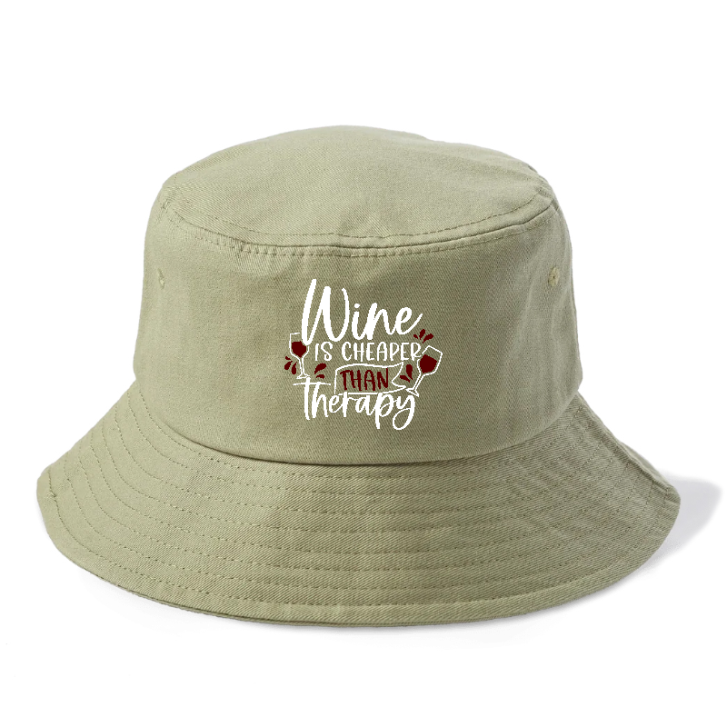 wine is cheaper than therapy Hat