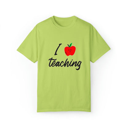 Passionate About Education: "I Love Teaching" T-Shirt - Pandaize