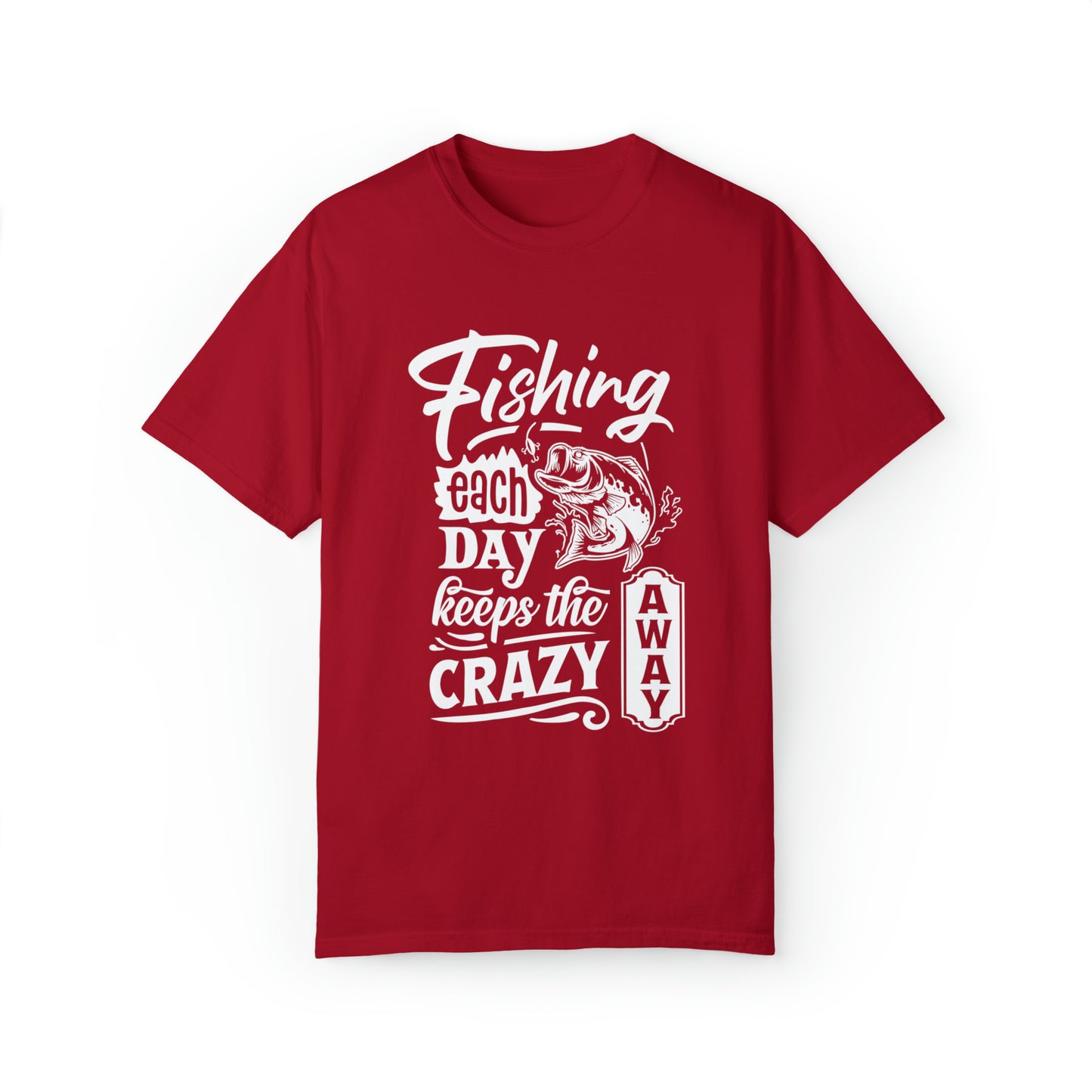 Stay Sane with Daily Fishing Adventures T-shirt