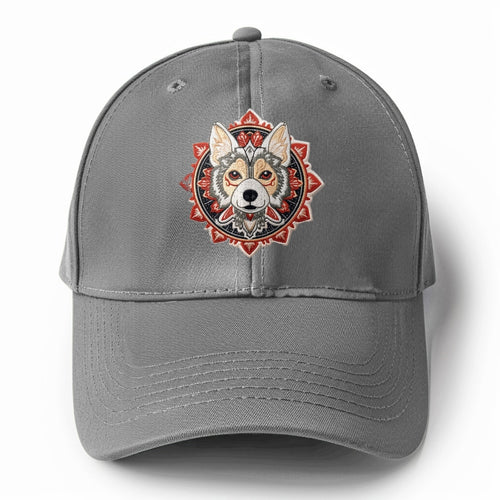 Chinese Zodiac Dog Solid Color Baseball Cap