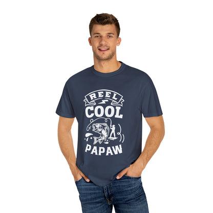 "Reel Cool Papaw: Embrace the Outdoors with Style" T-Shirt