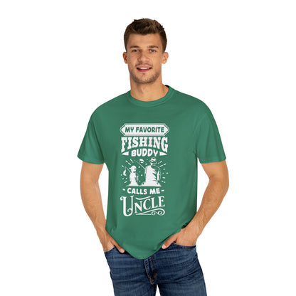 "Uncle's Best Fishing Buddy" T-shirt