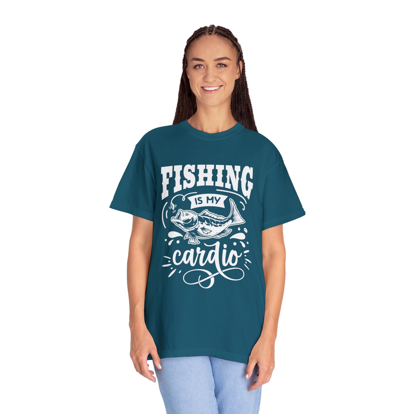 Reel in the Fun with our Fishing is my Cardio T-Shirt!