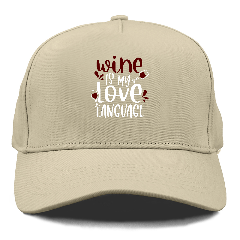 wine is my love language Hat