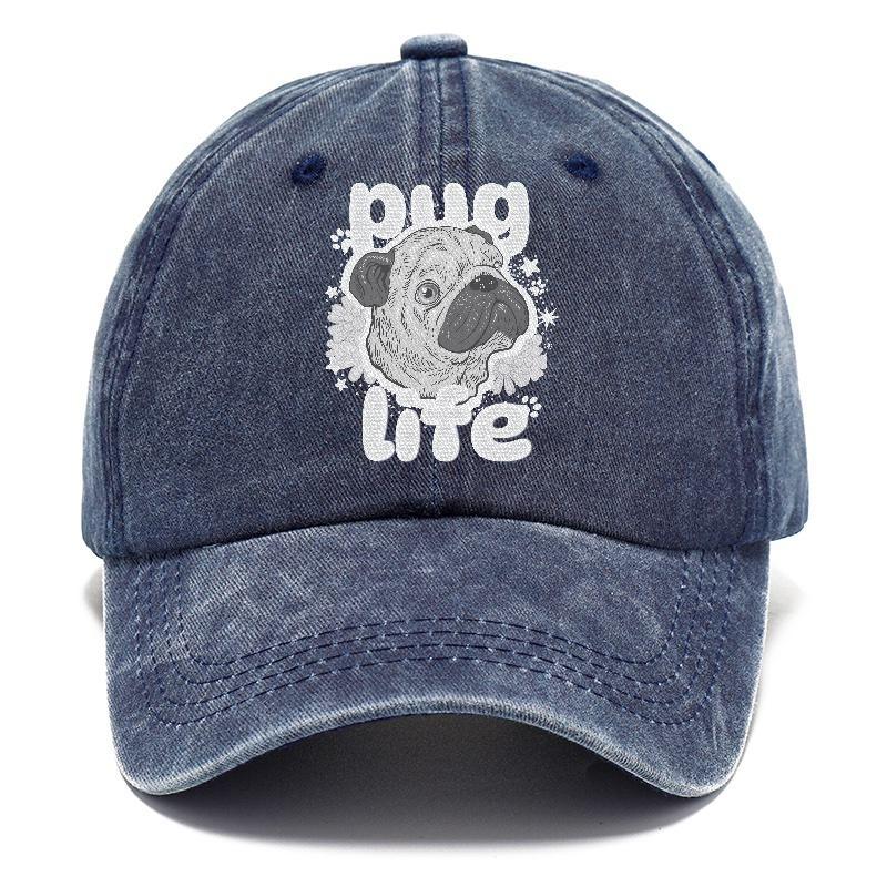 Pug Life: Embrace the Canine Charm with this Playful Hat - Pandaize
