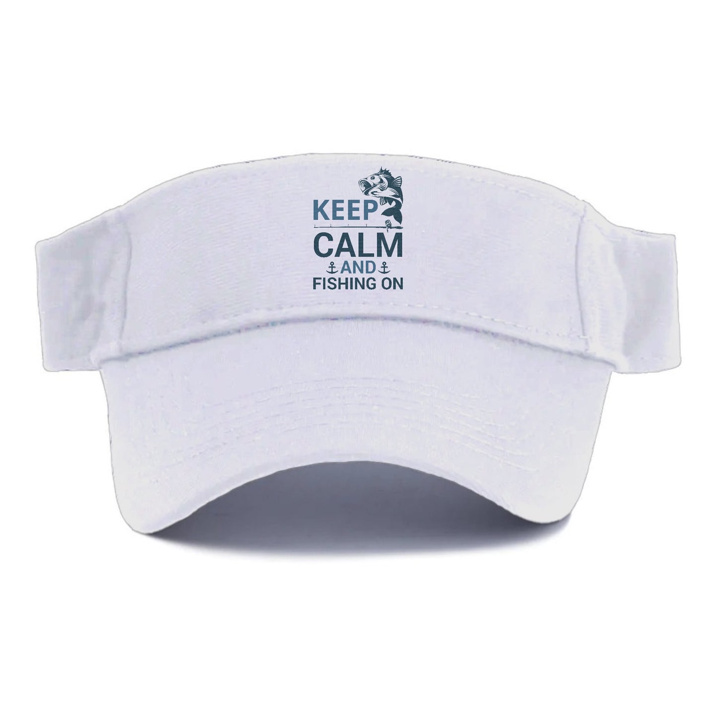 Keep calm and fishing on Hat