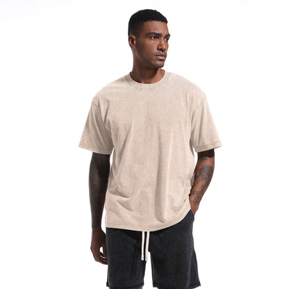 Pandaize® 5-Pack 230GSM Heavy Loose Fit Washed T-Shirt