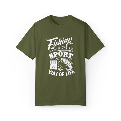 Camiseta "La pesca no es un deporte, es una forma de vida"