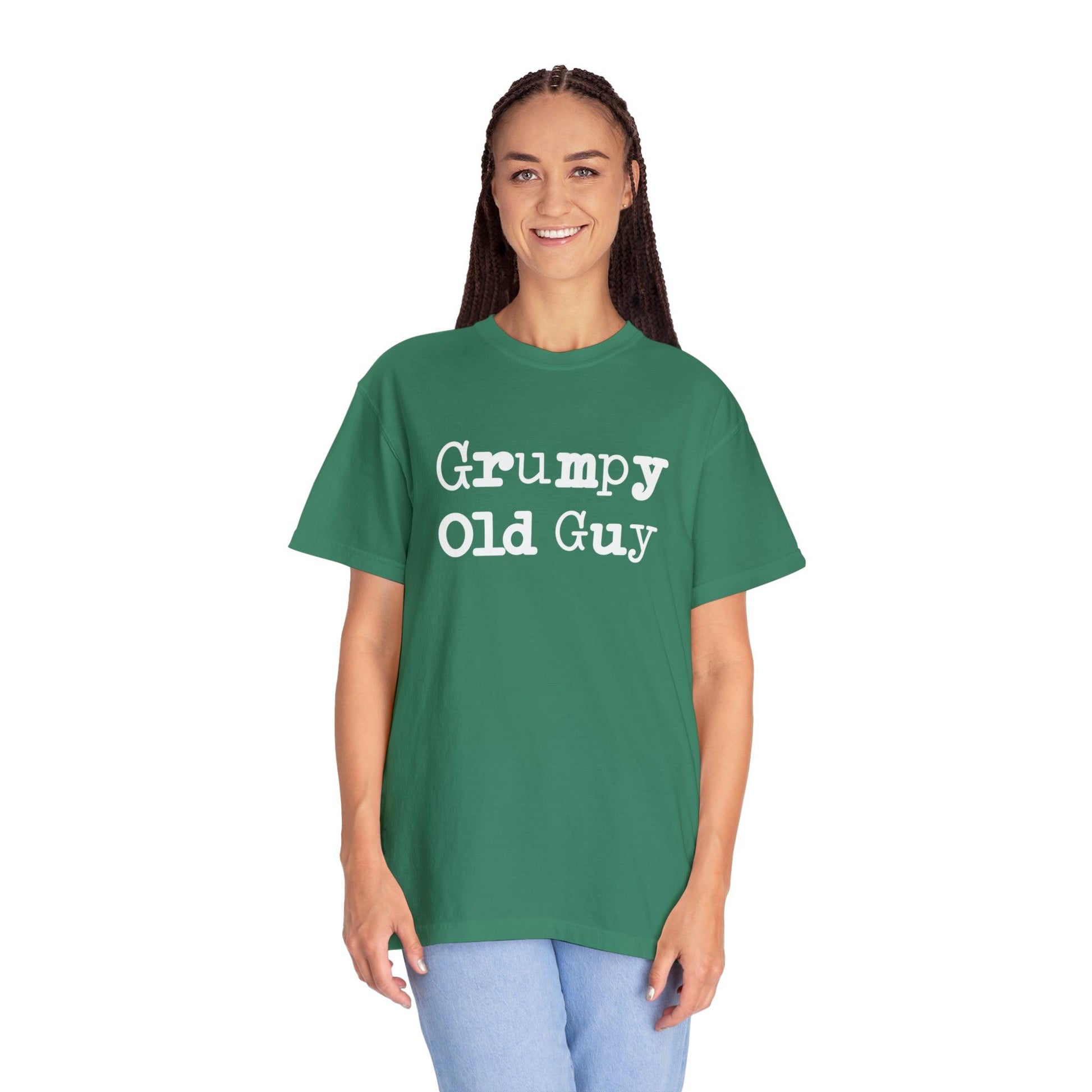 Vintage Charm: The Humorous 'Grumpy Old Man' T-Shirt - Pandaize