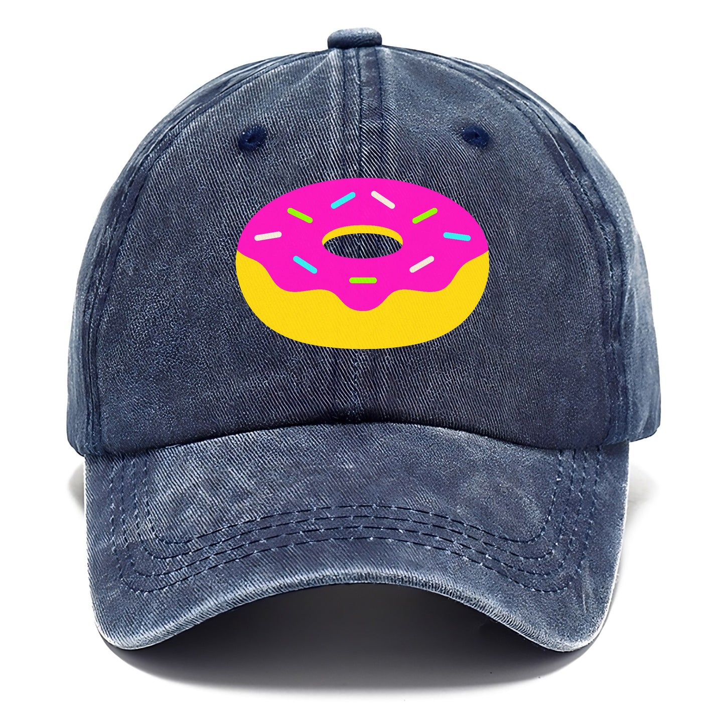 Retro 80s Donut Hat