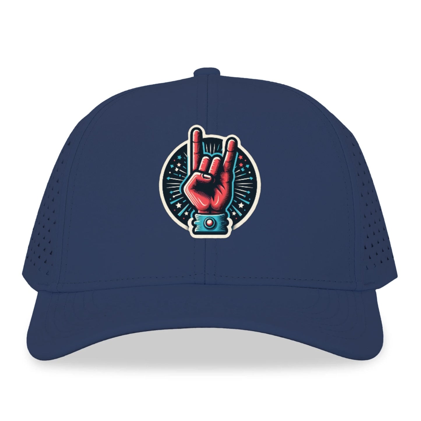 hand horn rock Hat