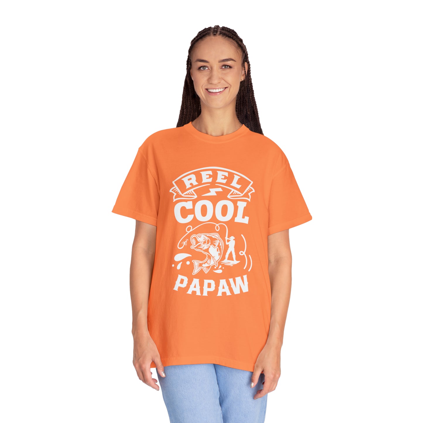 "Reel Cool Papaw: Embrace the Outdoors with Style" T-Shirt