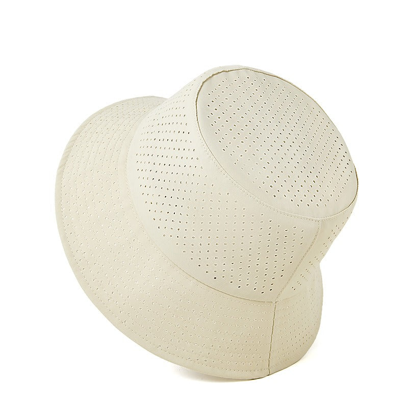 Pandaize Primavera/Verano Pandaize Sombrero de pesca de protección solar de secado rápido: Sombrero de sol con protección UV Sombrero de cubo con sombrilla al aire libre