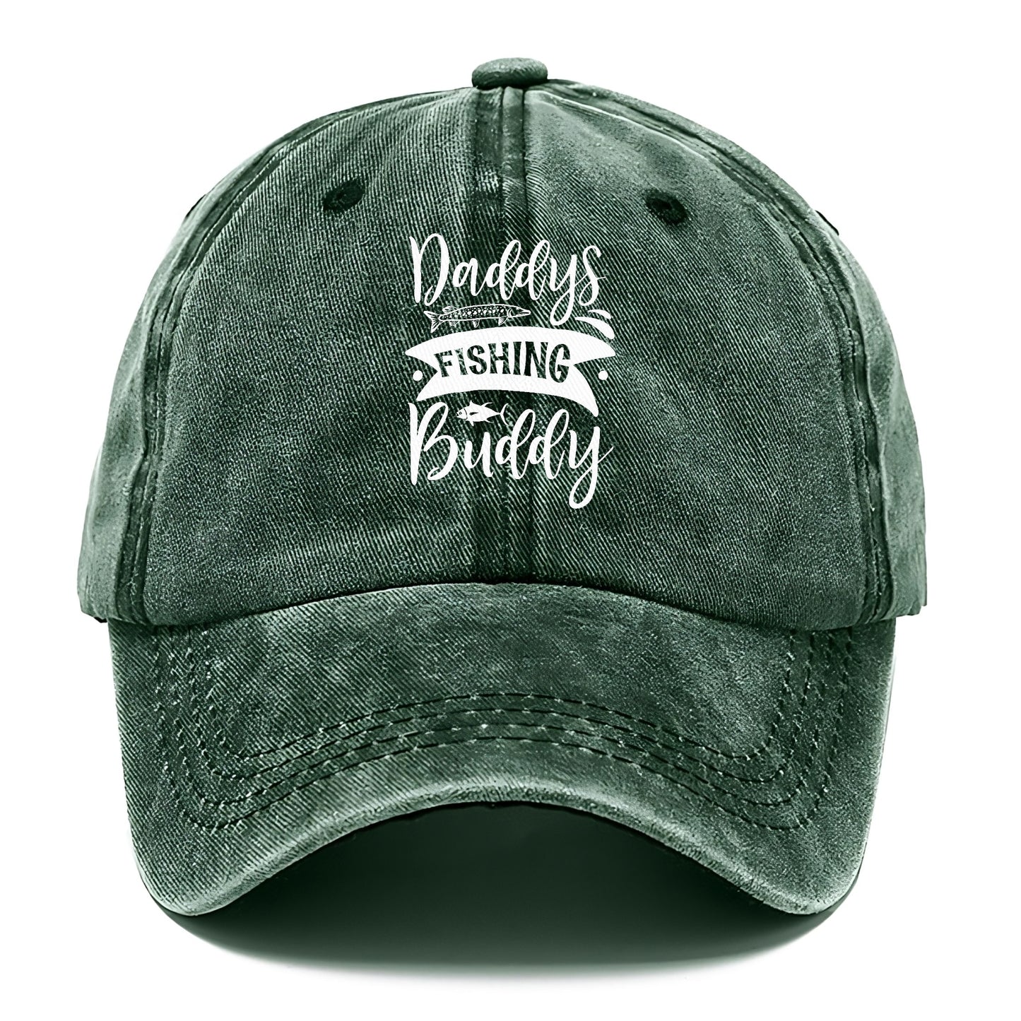 daddy's fishing buddy Hat