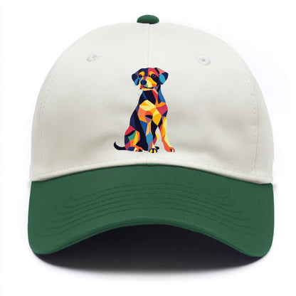 Abstract Elegance Colorful Dog Hat