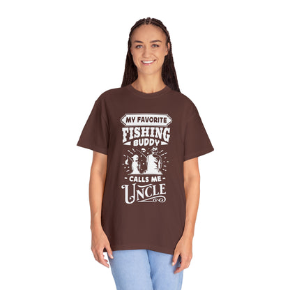 "Uncle's Best Fishing Buddy" T-shirt