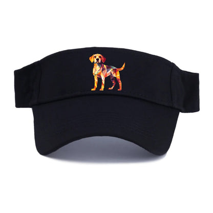 Geometric Dog Standing Hat