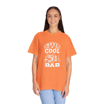 Reel Cool Dad White T-Shirt