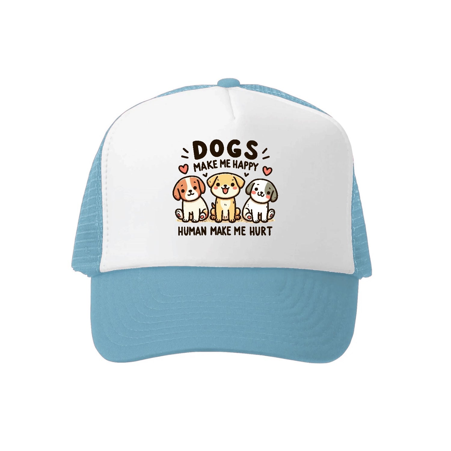 Dogs Make Me Happy Hat