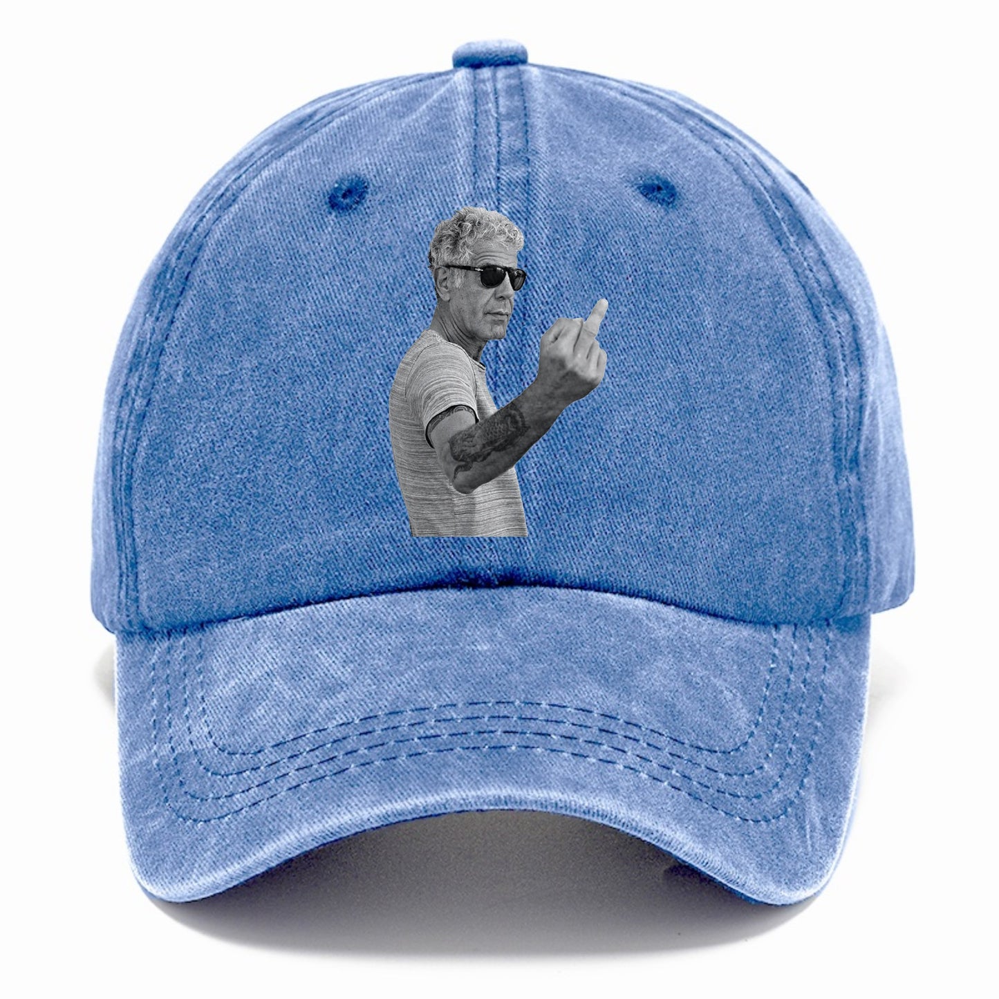 Anthony Bourdain Middle Finger Hat