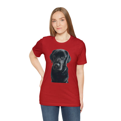 Camiseta de manga corta Black Labradors Unisex Jersey