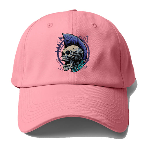 Scream Punk Skull Head Baseball Cap For Big Heads