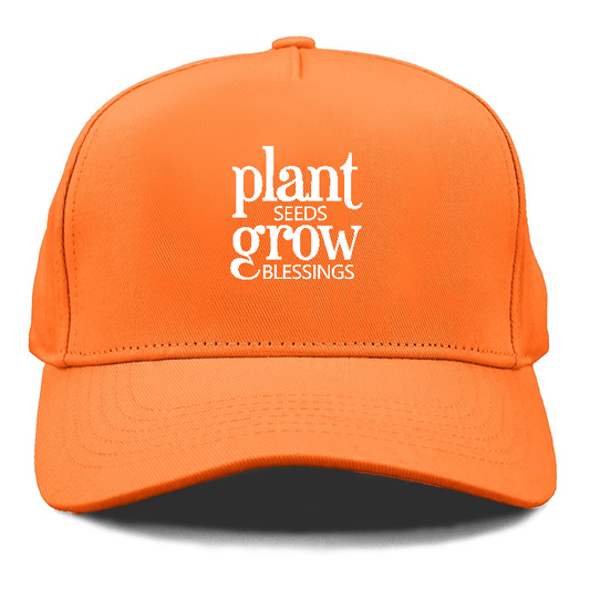 plant seeds grow blessings Hat