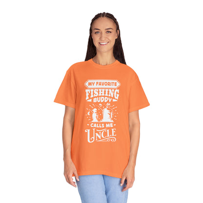 "Uncle's Best Fishing Buddy" T-shirt