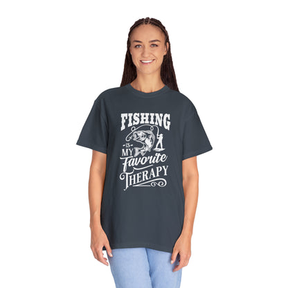 Reel in Serenity: Fishing-Themed Therapy T-Shirt