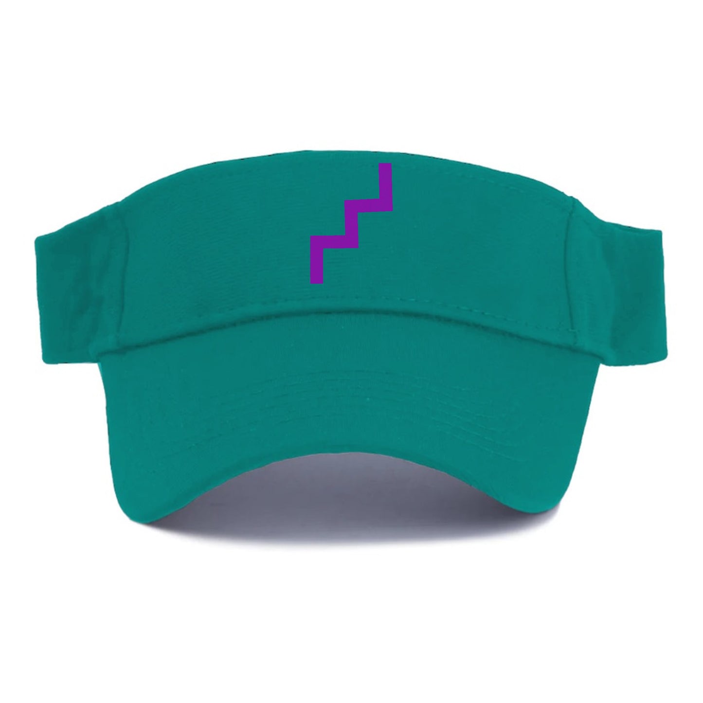 Retro 80s Zig Zag Purple Hat