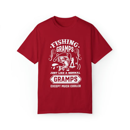 Cooler Than Average: Fishing Enthusiast Grandpa T-Shirt