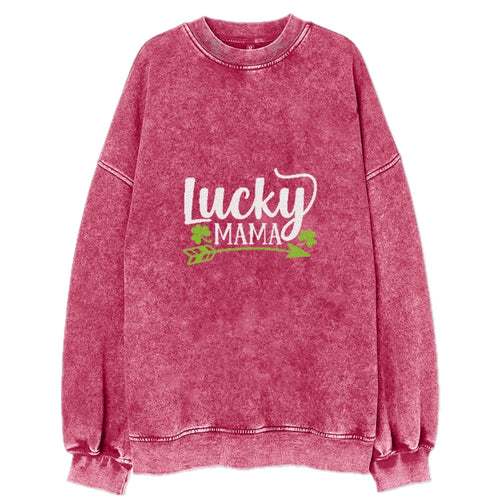 Lucky Mama Vintage Sweatshirt