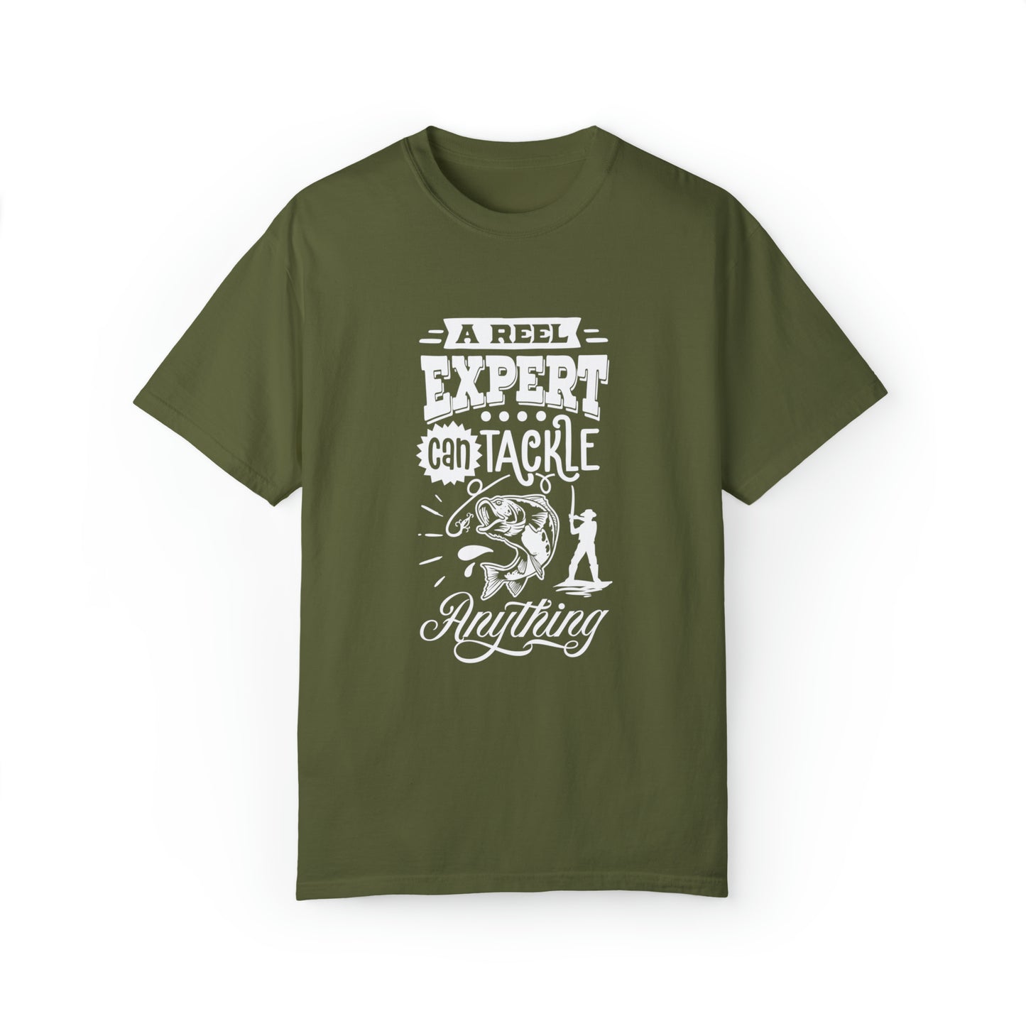 Mastering the Elements: A Reel Expert's Versatile Tackle T-shirt