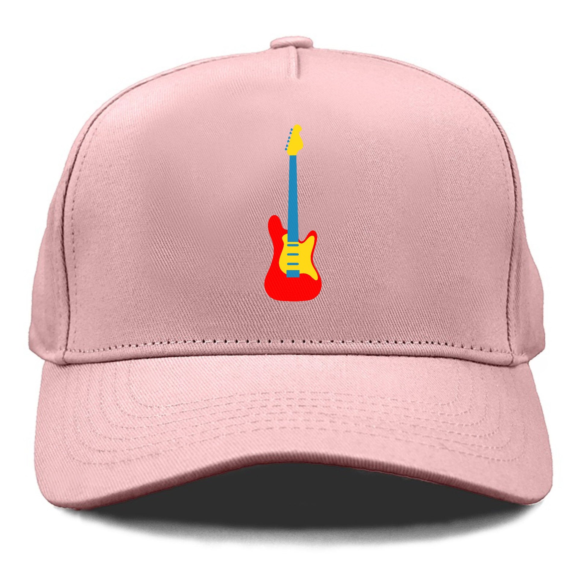 Retro 80s Guitar Red Hat