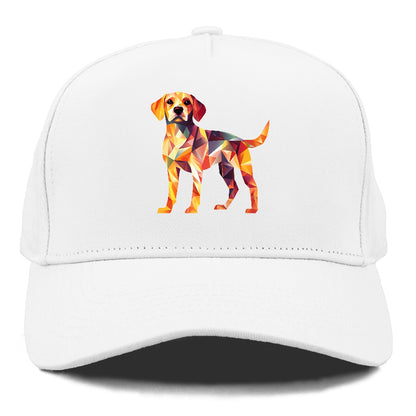 Geometric Dog Standing Hat