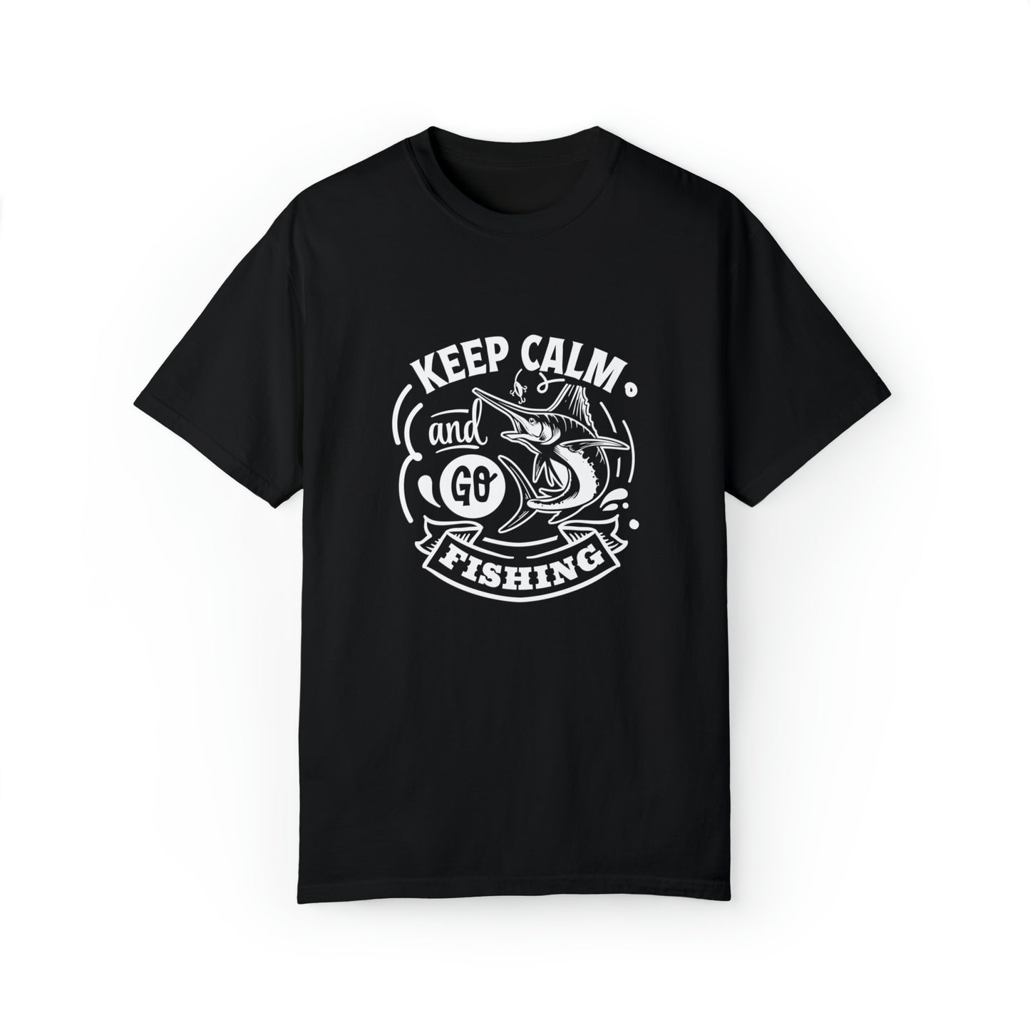 Stay Calm and Cast Your Line - Fishing T-Shirt