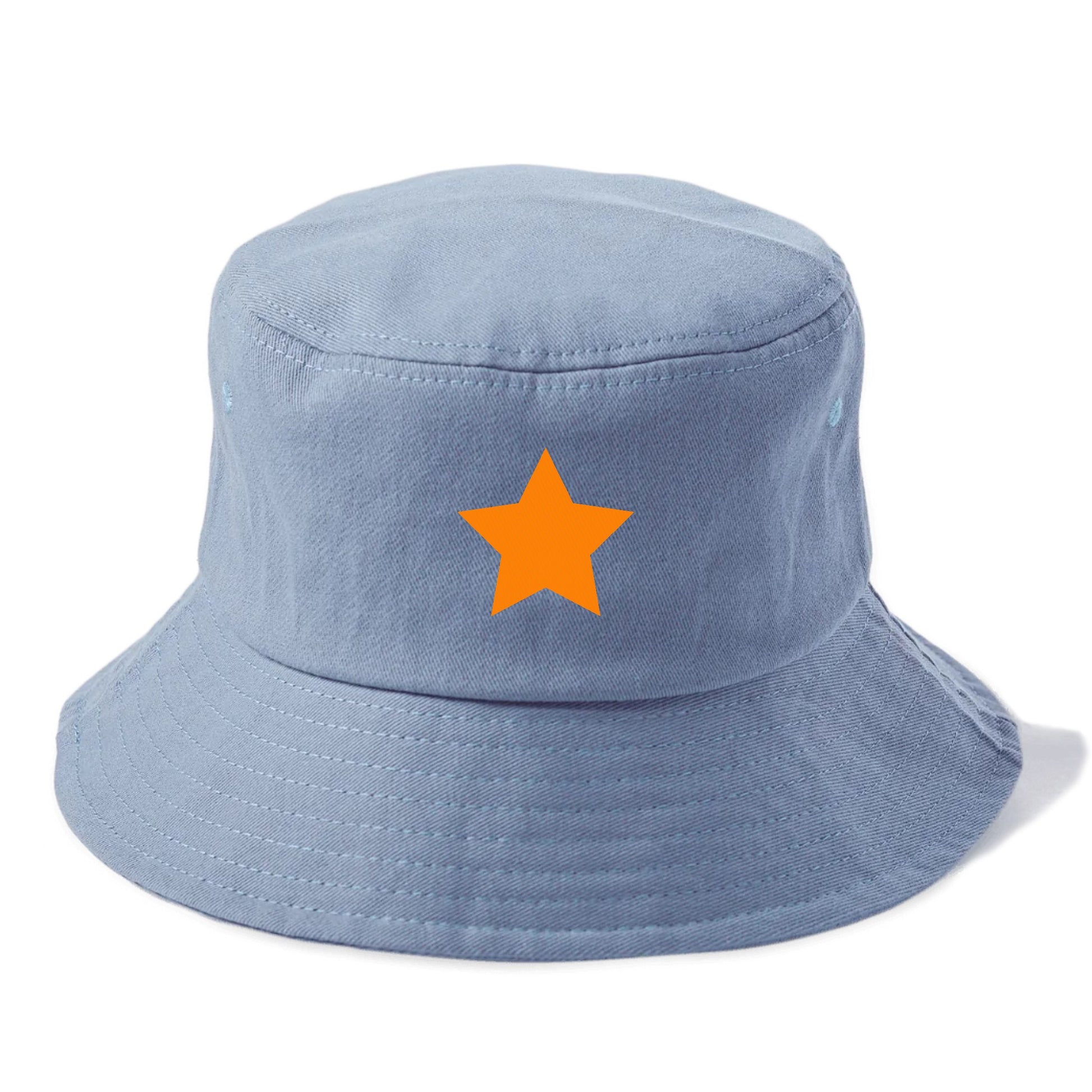 Retro 80s Star Orange Hat