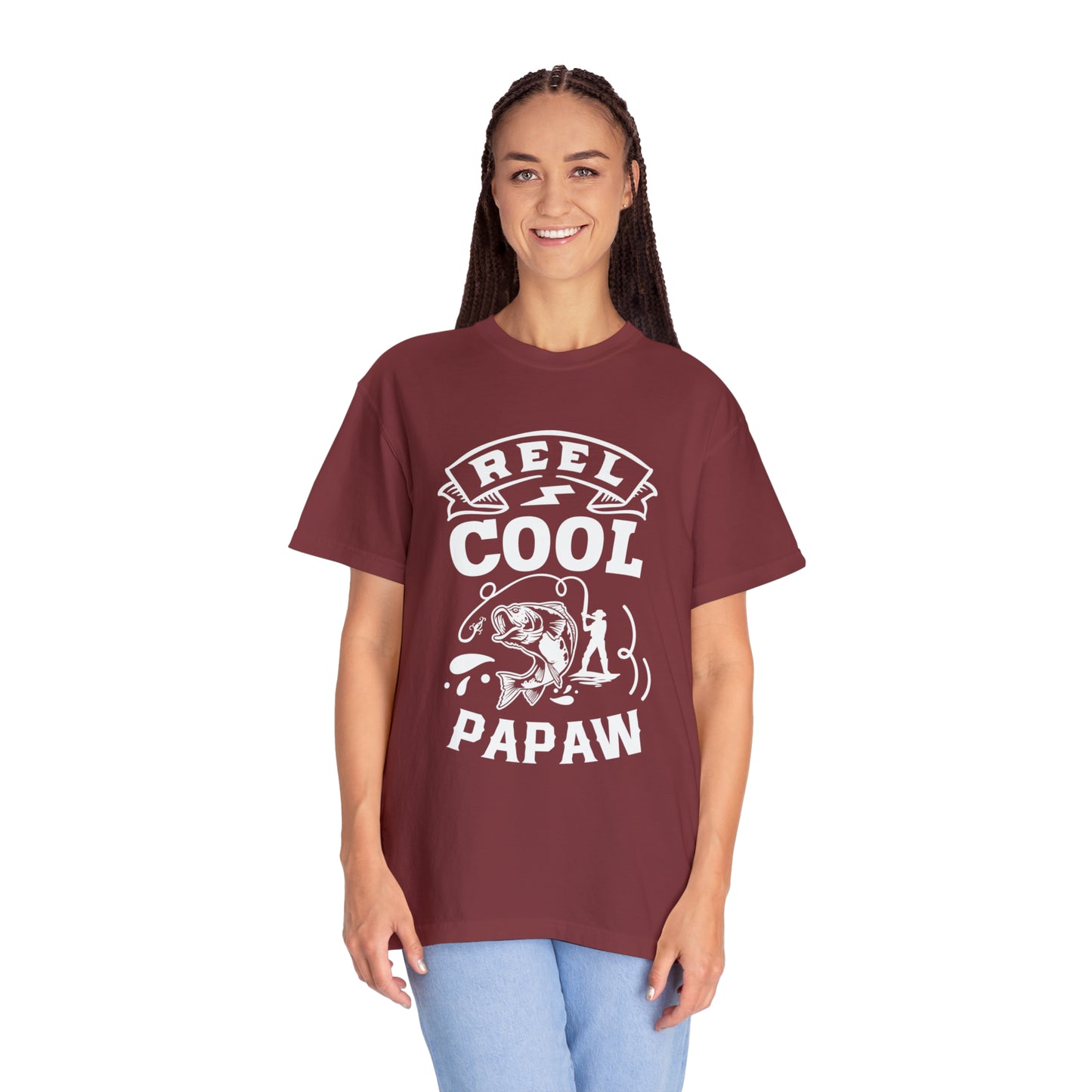 "Reel Cool Papaw: Embrace the Outdoors with Style" T-Shirt